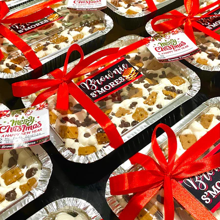 Holiday Gifts: Brownie Smores and Cookie Pastry Treat