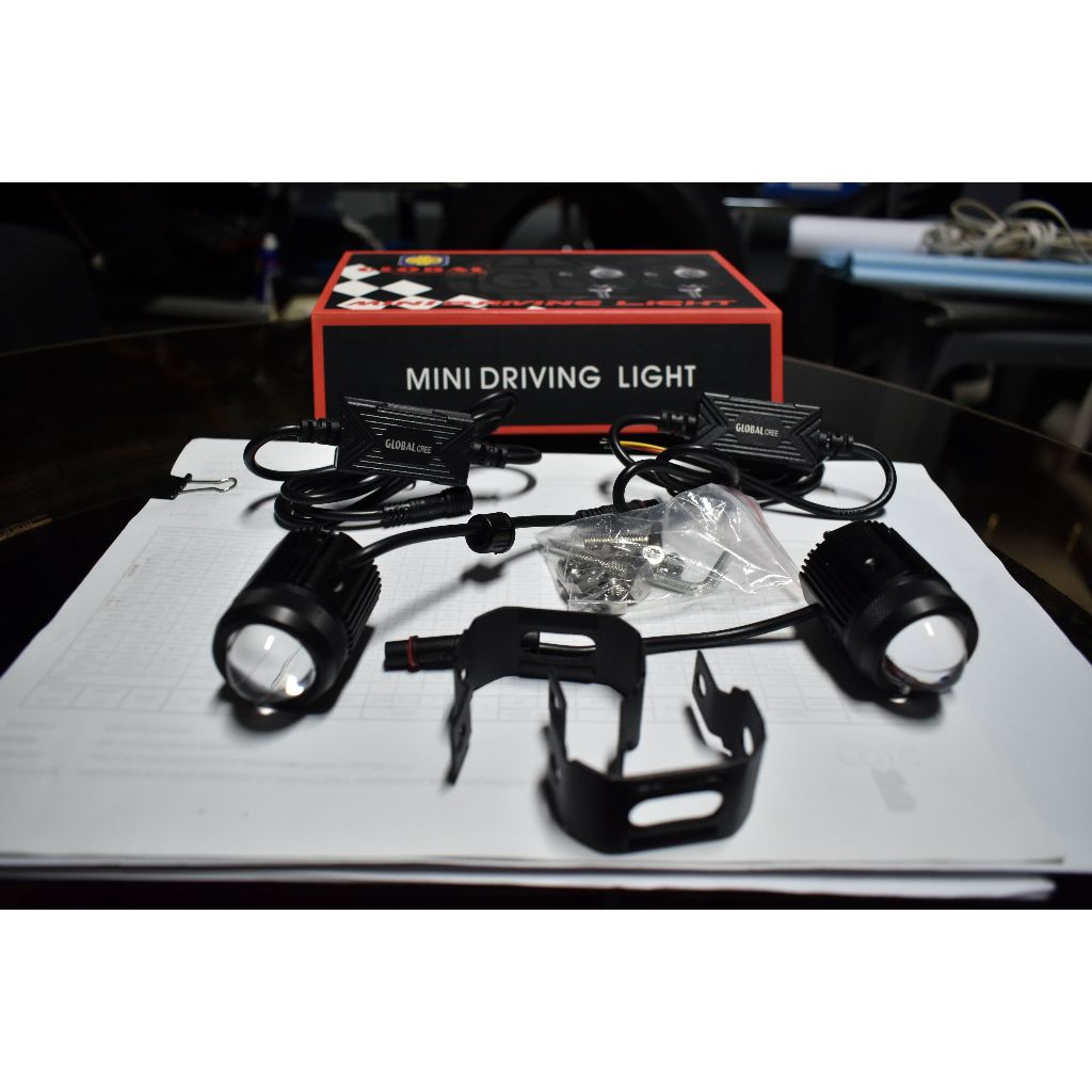 Global, Mini Driving Light, 20 Watts/bulb, 3,000 Lumens, Korean LED ...