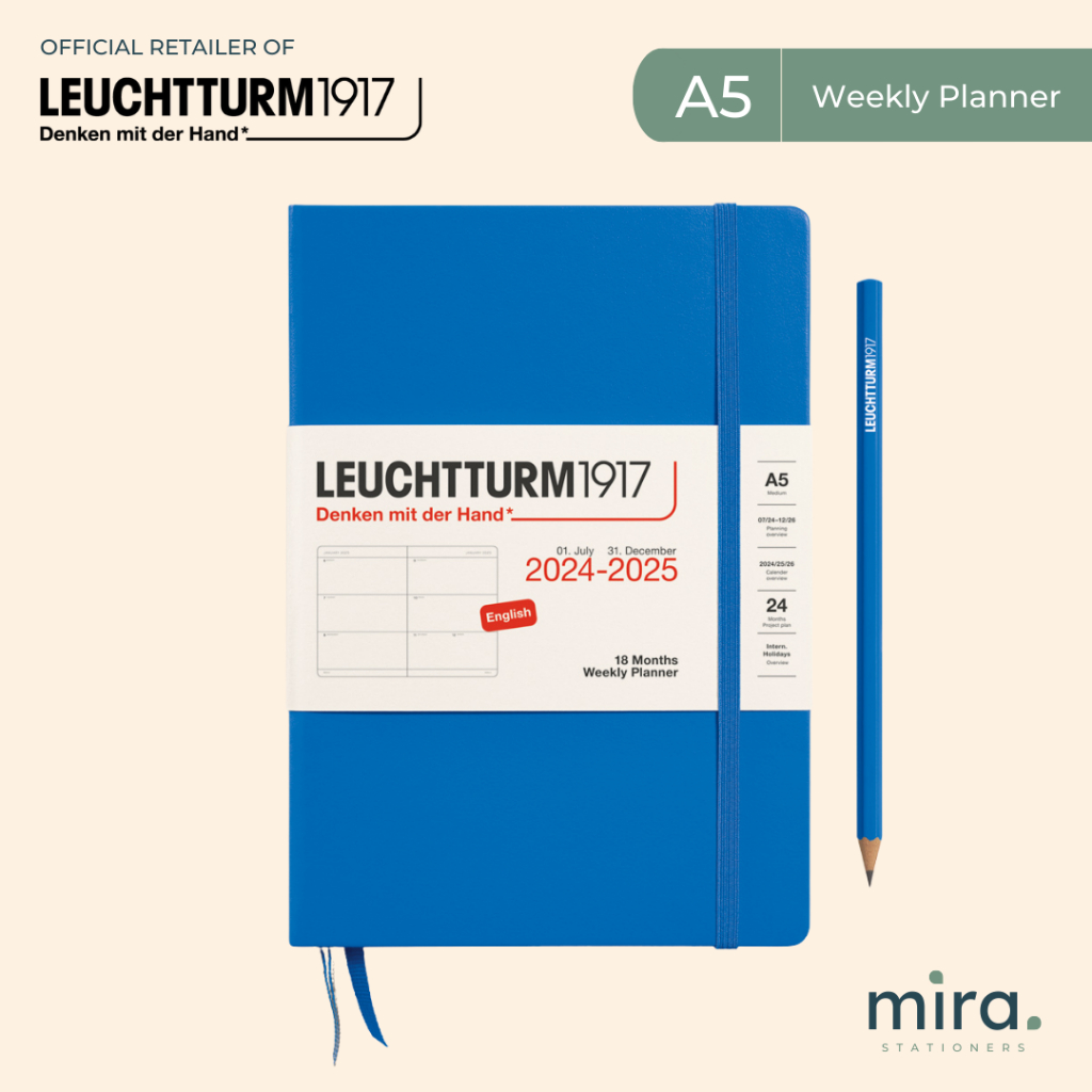 Leuchtturm1917 2024 2025 18Month Weekly Planner Hardcover [PRE