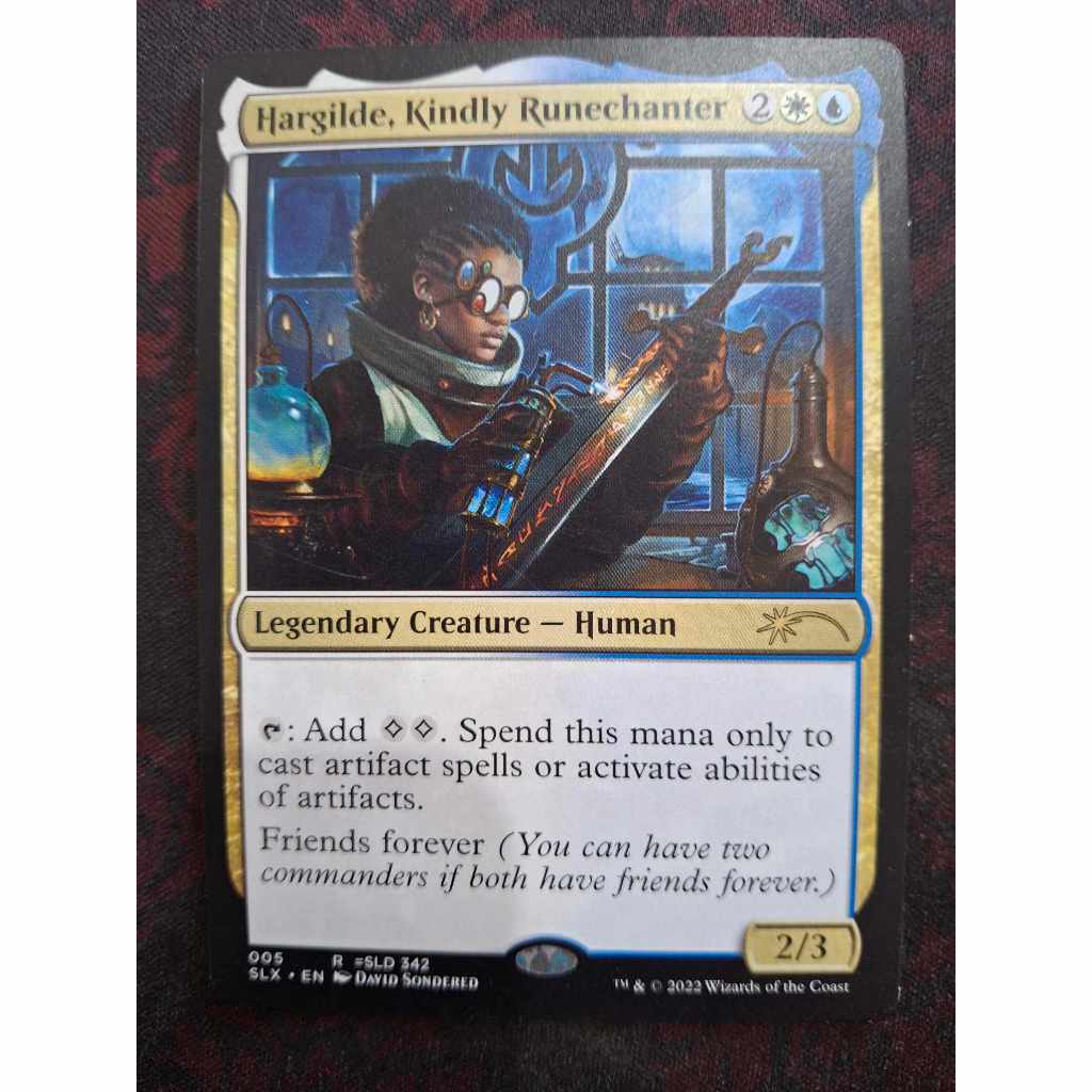 Hargilde, Kindly Runeschanter ( MTG / Legendary Creature - Human / Rare ...