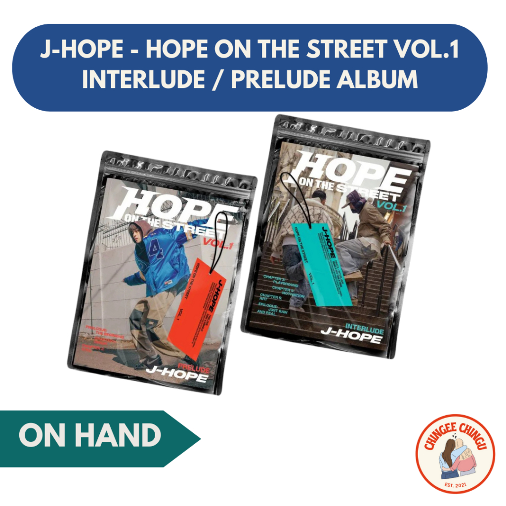 Onhand Bts J Hope Hope On The Street Vol 1 Official Sealed Album