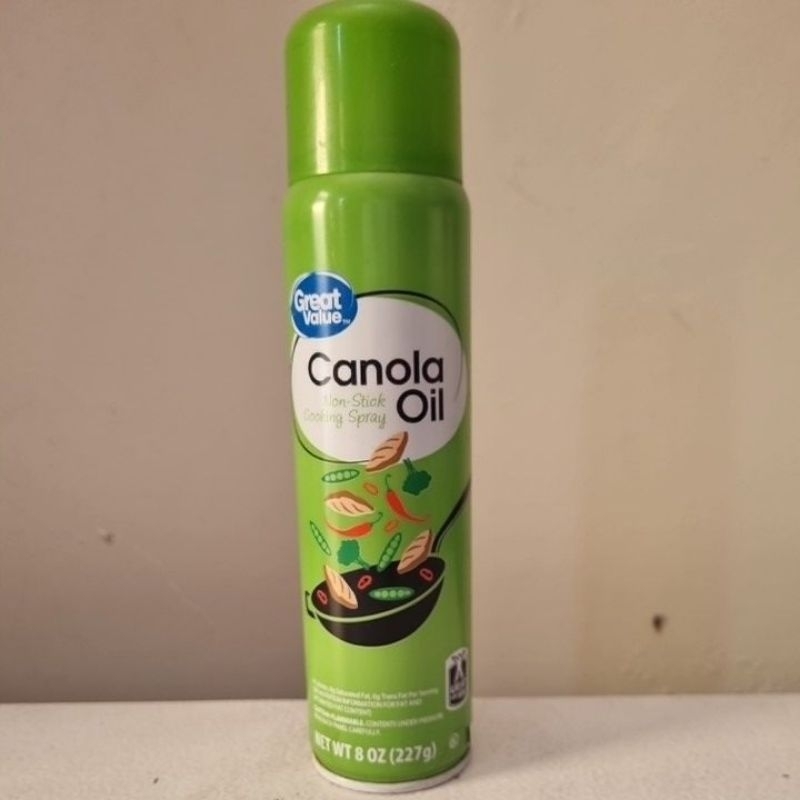 Great Value Canola Oil Cooking Spray 227grms | Shopee Philippines