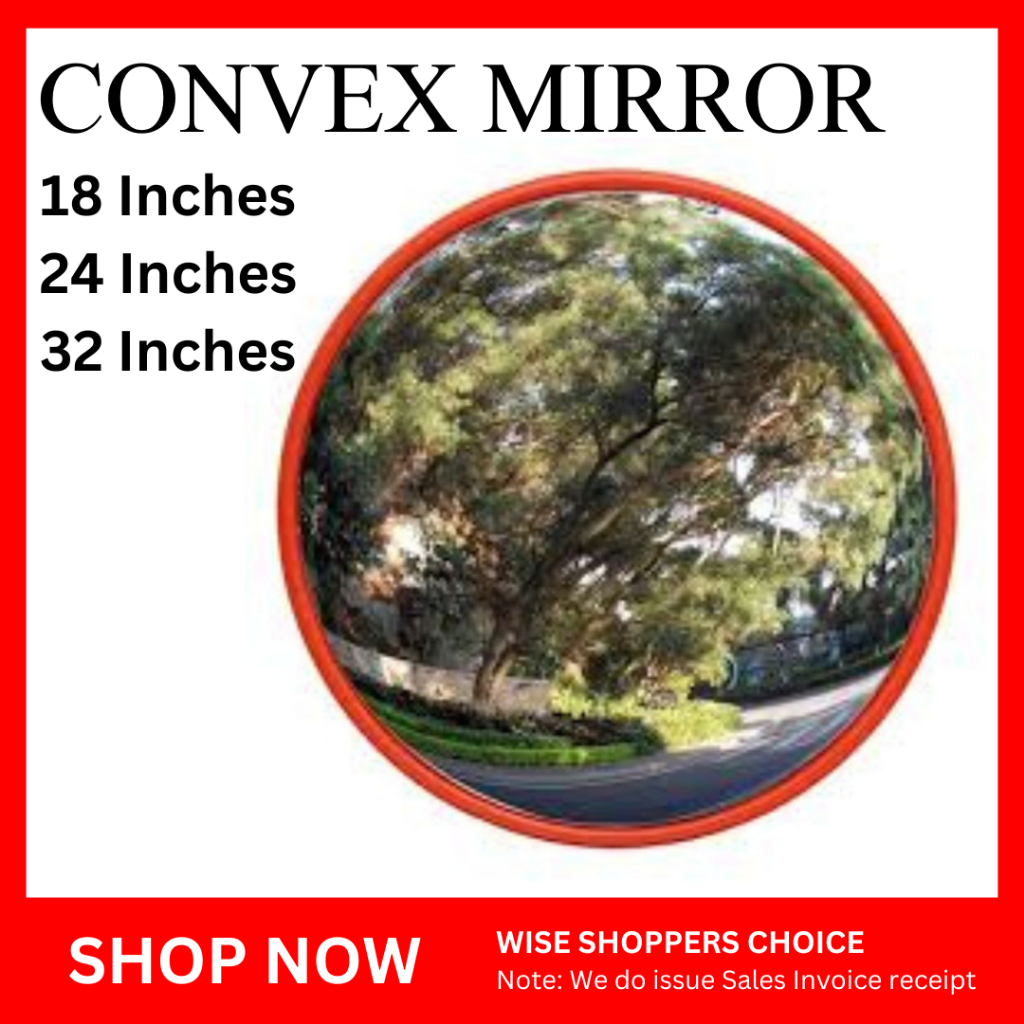 456080cm Convex Mirror Convex Safety Mirror Indooroutdoor