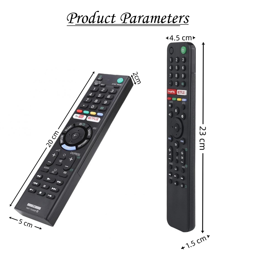 SONY TV Remote Control RMT-TX300P RMF-TX500P Remote Control Replacment ...