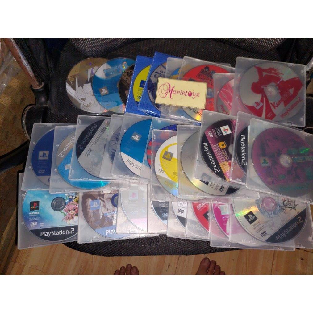 PS2 Games Loose CD Batch 1- Japan | Shopee Philippines