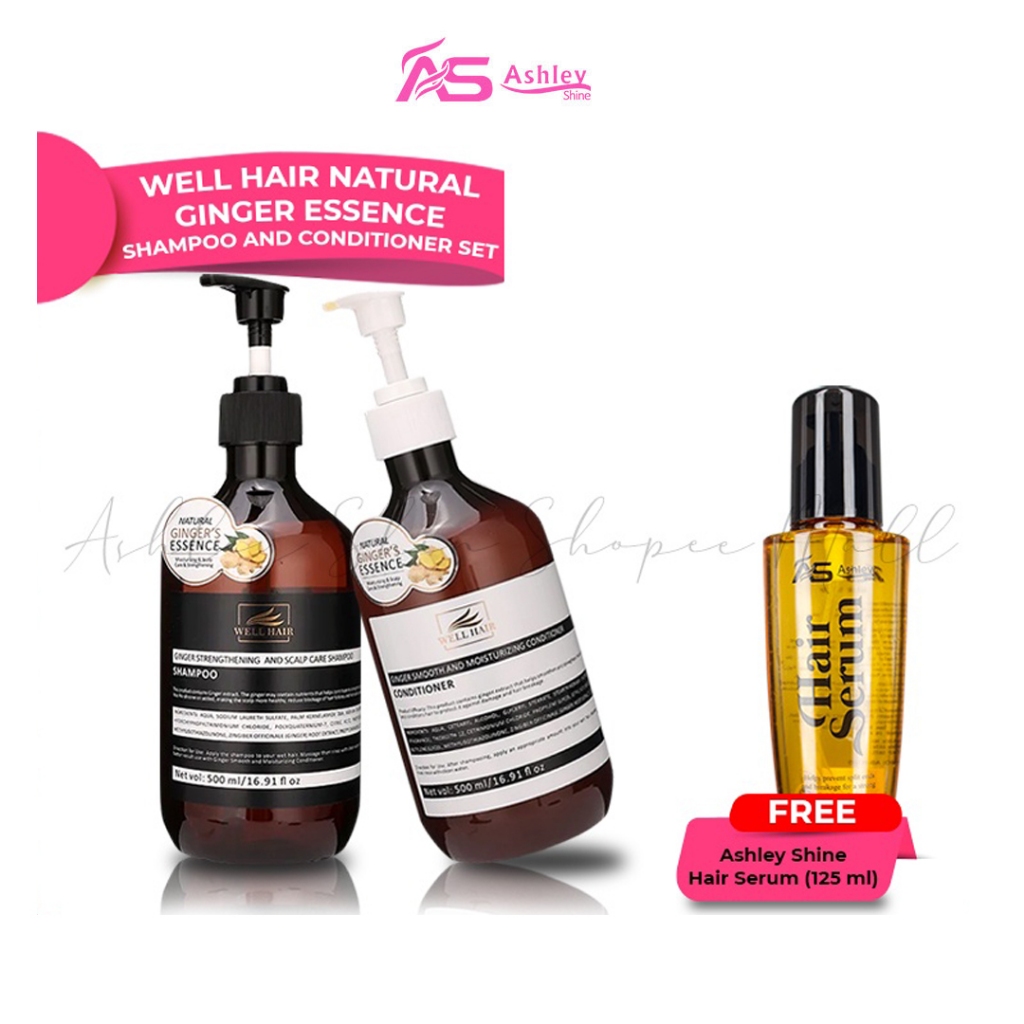 GET FREE Natural Ginger's Essence Sulfate-free Anti Hair Loss Scalp ...