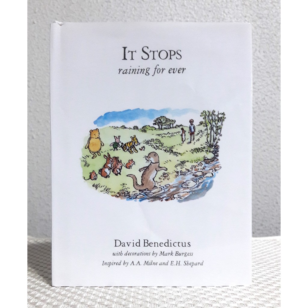 Winnie the pooh: It stops (Hardcover) | Shopee Philippines