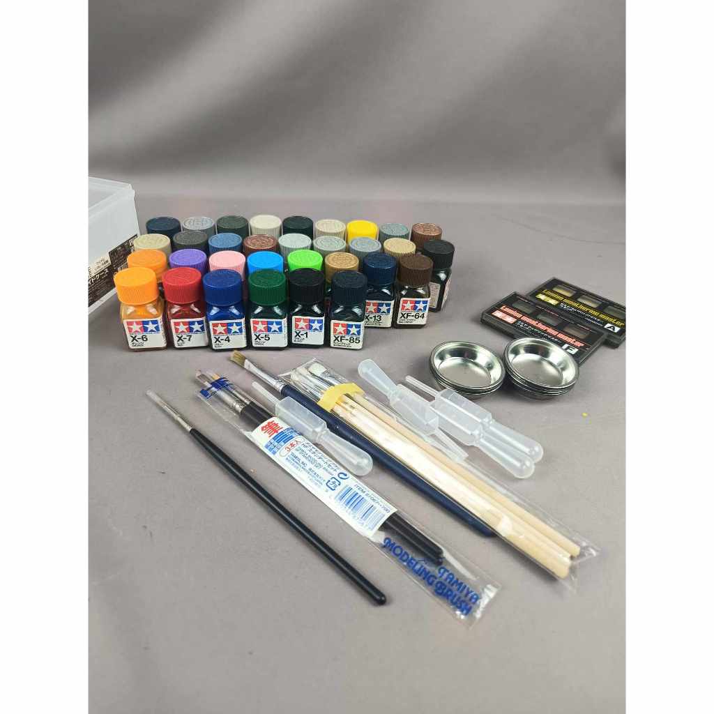 Tamiya Color Enamel Paint Japan Surplus AS IS item some 2-4 paint ...