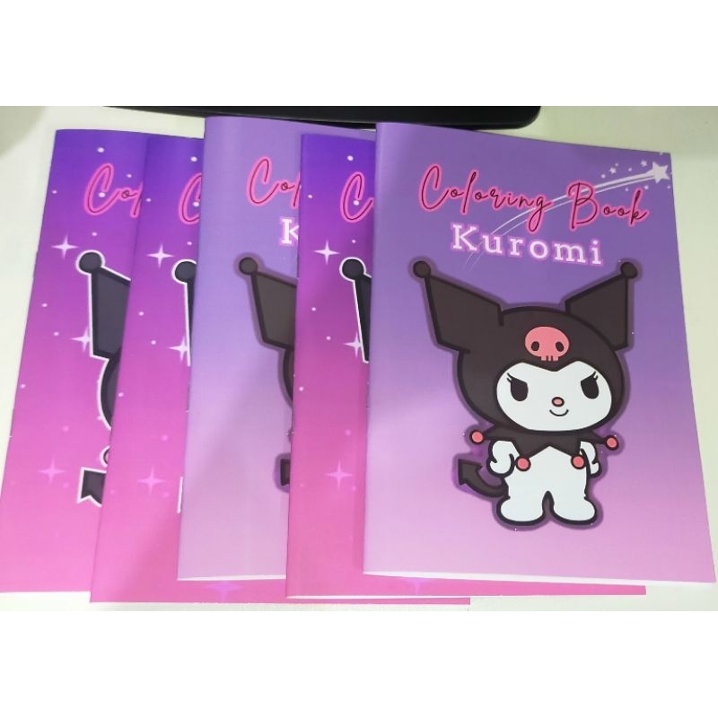 Kuromi Coloring Book | Shopee Philippines