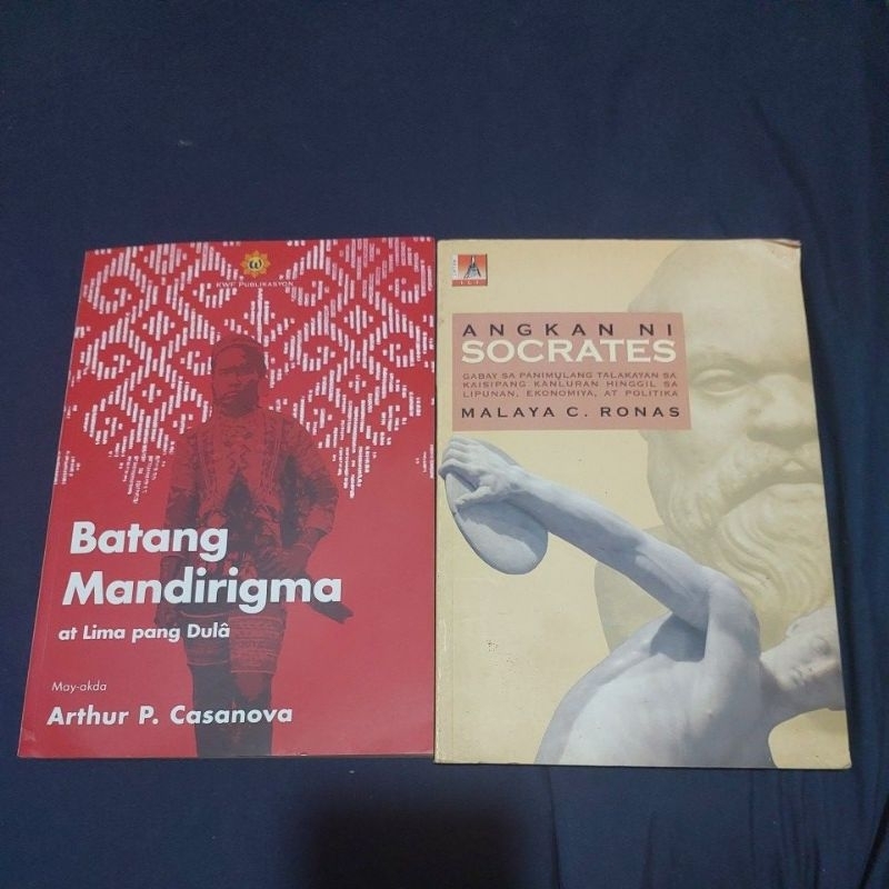 Bundle of Batang Mandirigma and Angkan ni Socrates | Shopee Philippines