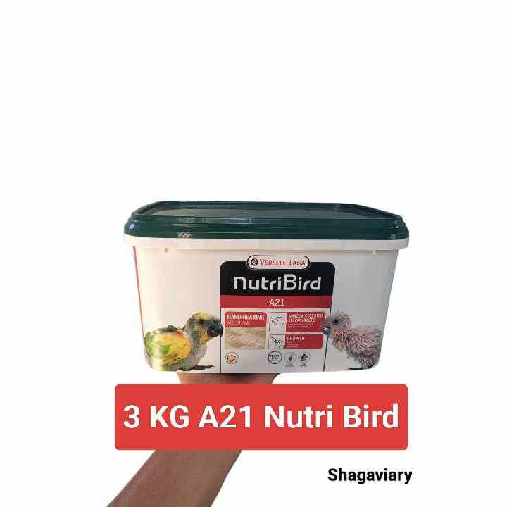A21 & A19 NUTRIBIRD 3KG VERSELE LAGA HANDFEED FORMULA | Shopee Philippines