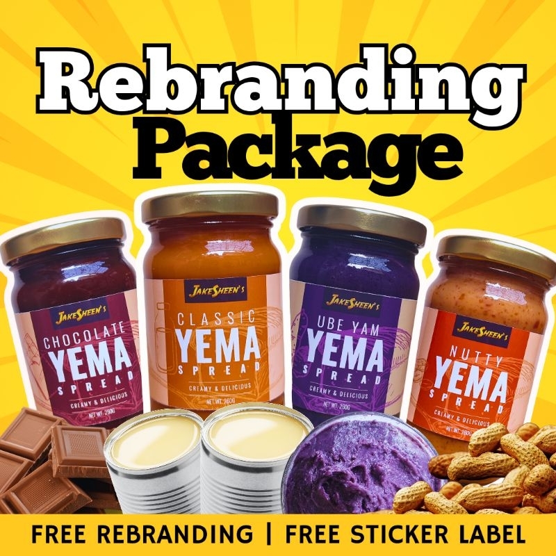 YEMA SPREAD REBRANDING NEGOSYO PACKAGE - 1 box (24 bottles) | Shopee ...