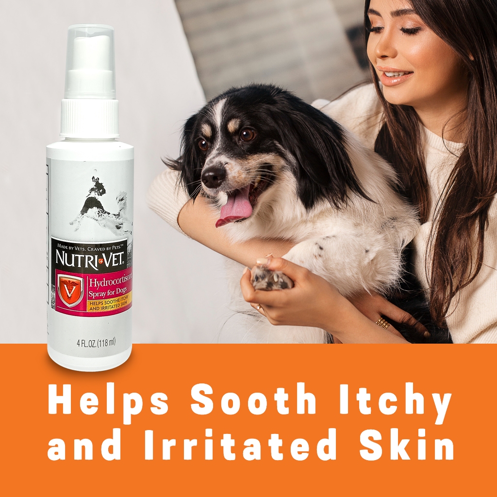 Nutri vet hydrocortisone spray for dogs hotsell