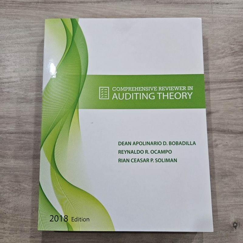 Comprehensive Reviewer AUDITING THEORY By;Bobadilla | Shopee Philippines