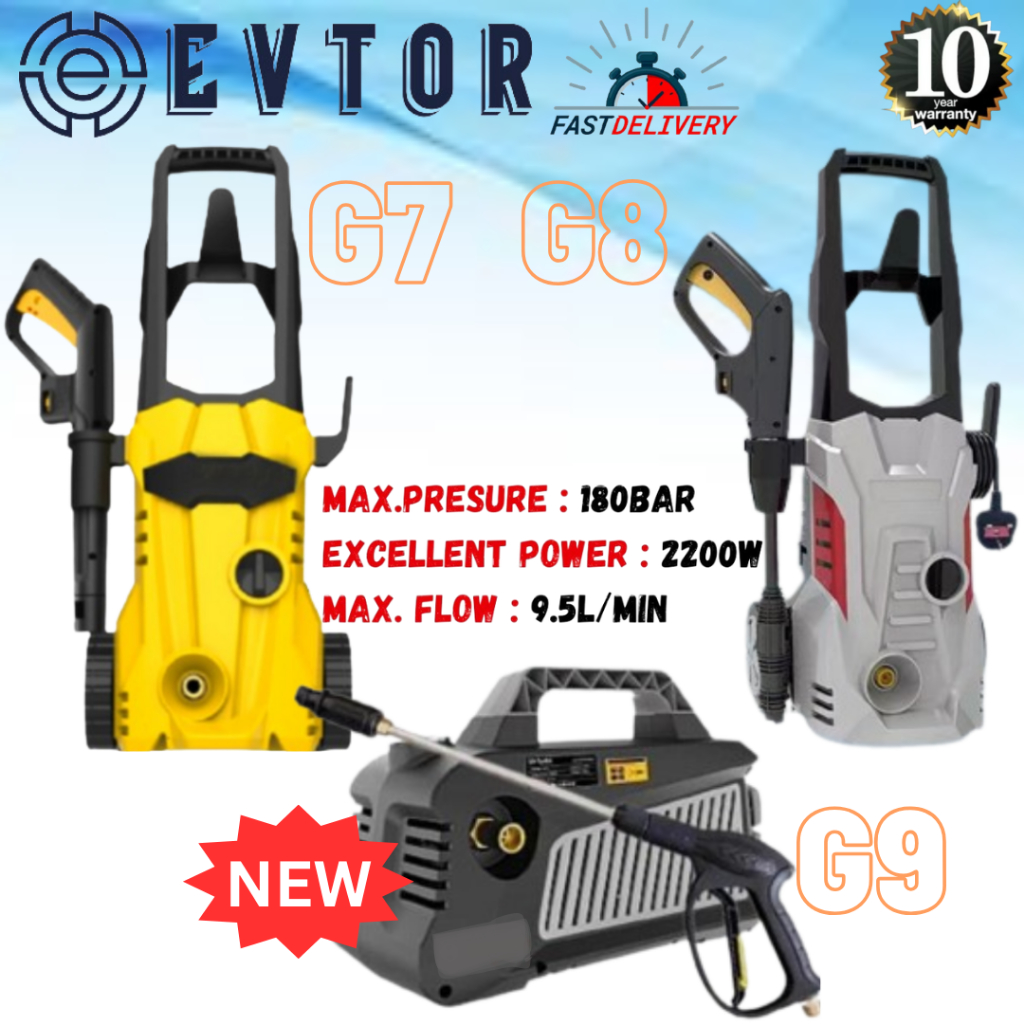 Evtor Waterjet High Pressure Cleaner Water Jet Sprayer Machine Car Wash ...