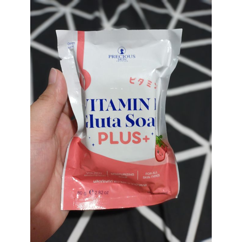 Precious Skin Thailand Soap Snail White HYA Gold 24k Vitamin E Q10 Soap