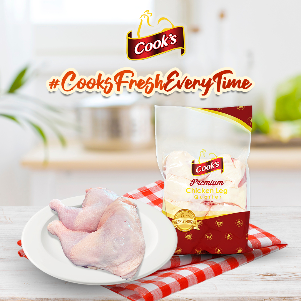 Cook's Freshly Frozen Chicken Leg Quarter 1.4kg | Shopee Philippines