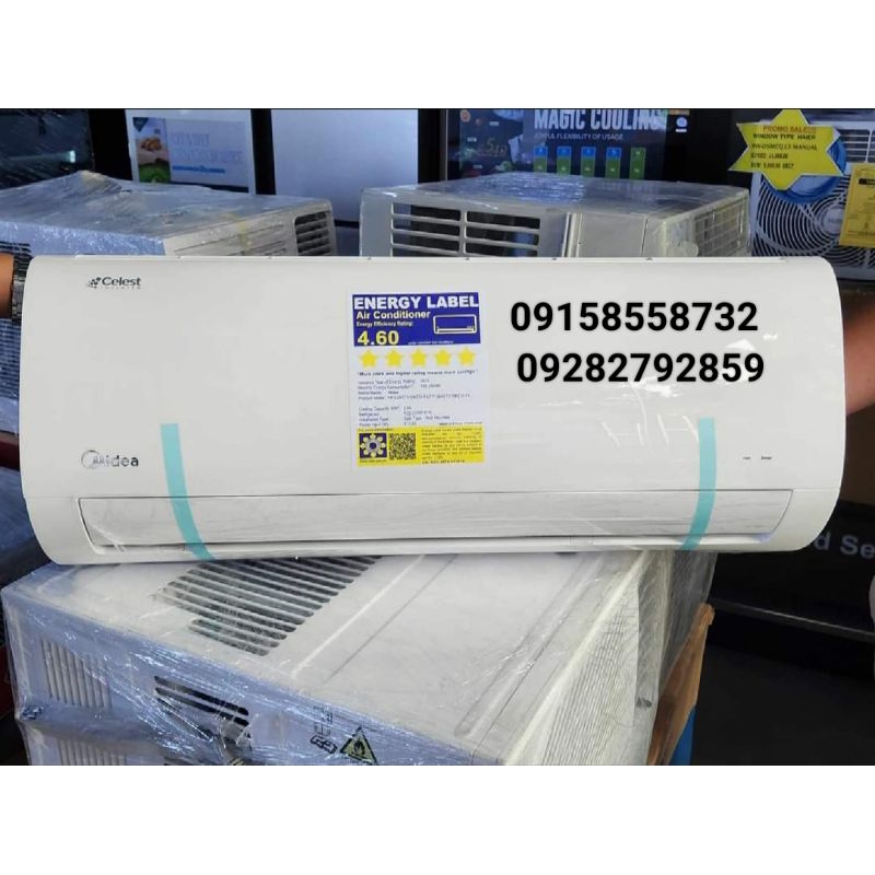 Midea 15hp Celest Split Type Inverter Aircon Shopee Philippines 5462