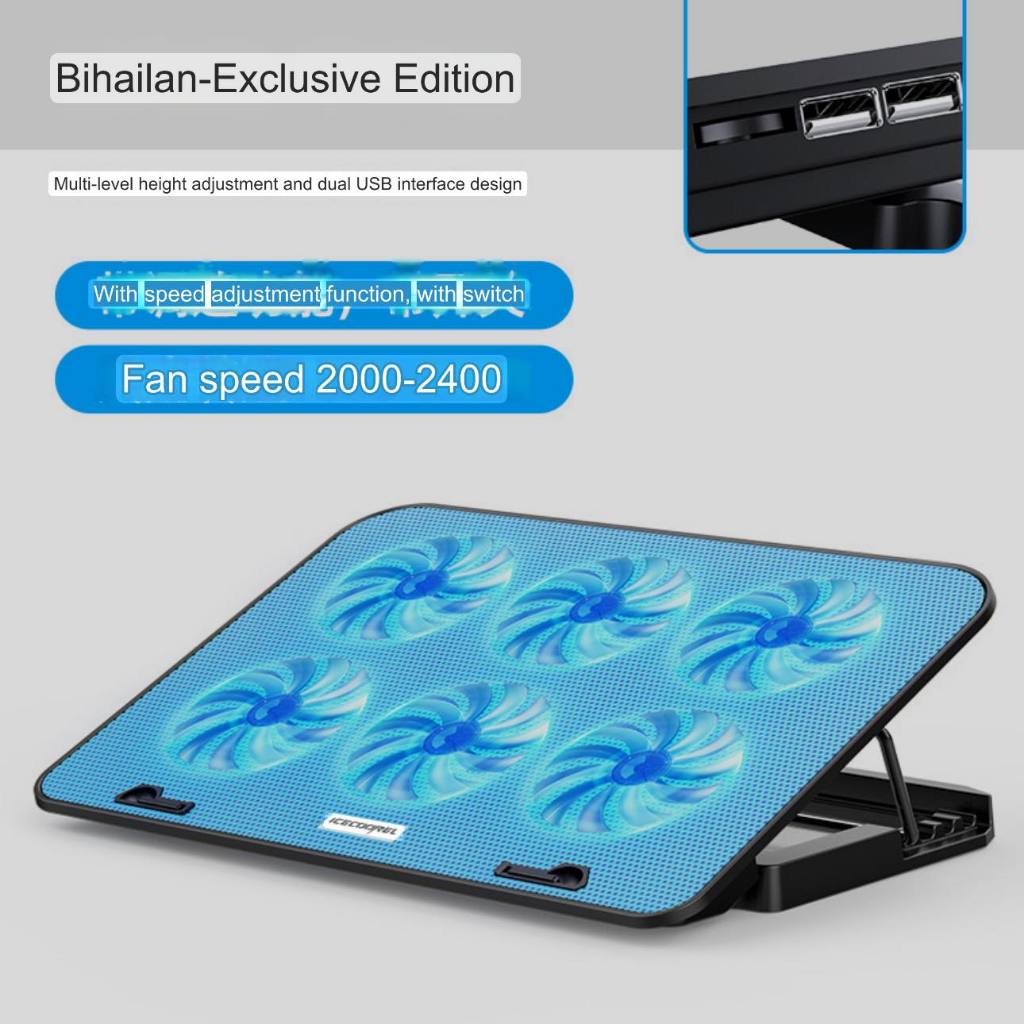 Brand Generic Cooling Fan Notebook Radiator Computer Radiator Lifting ...