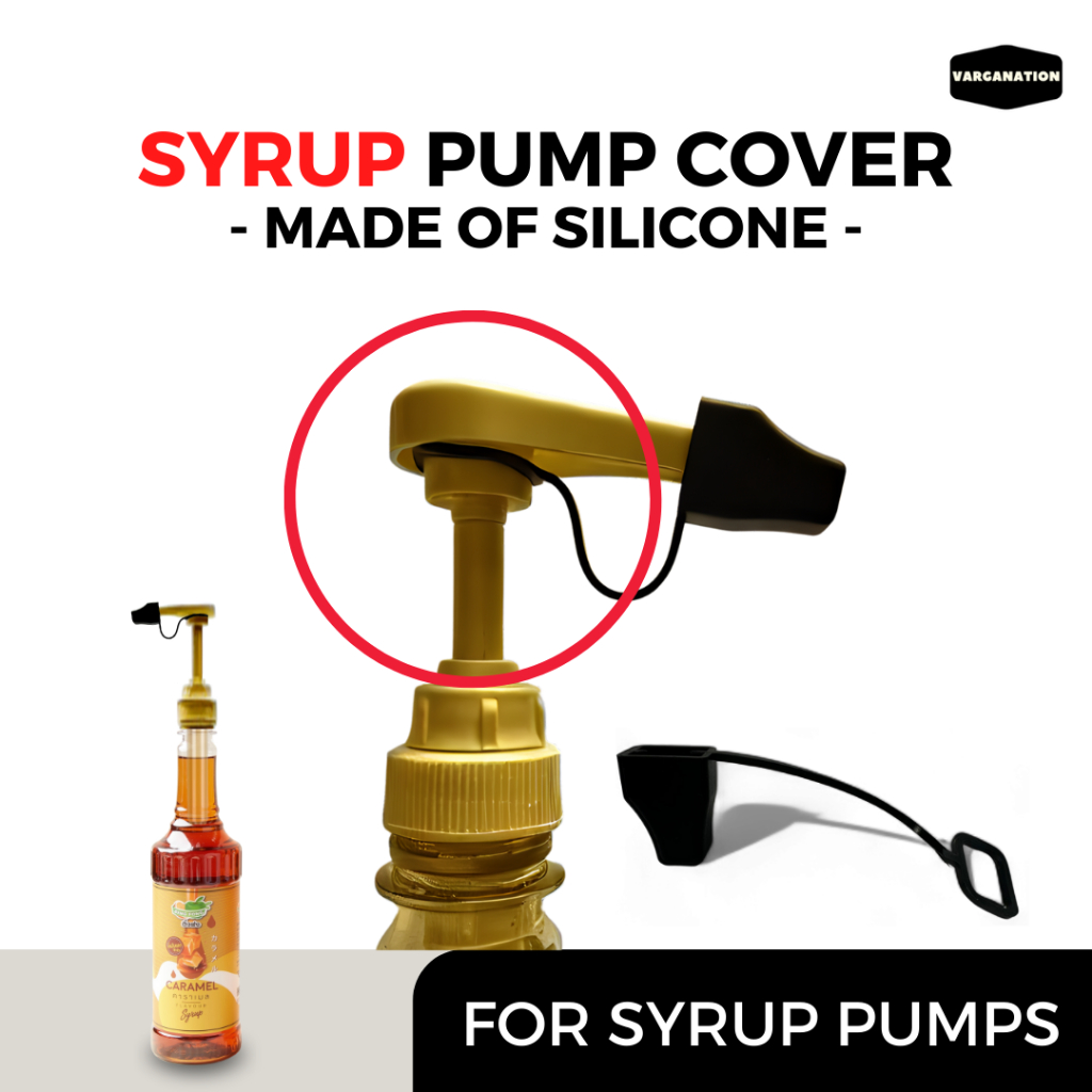 Syrup Pump Cover Black Rubber Compatible with Syrup Pumps | Shopee ...