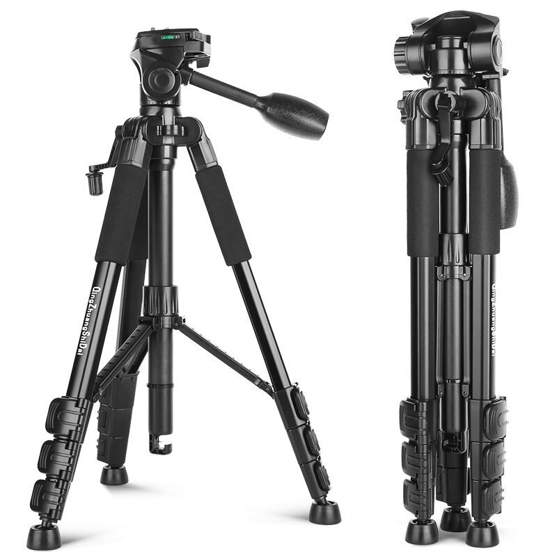 ST-666 For Smartphone DSLR Tripod Aluminum Alloy Stand Selfie Handle ...