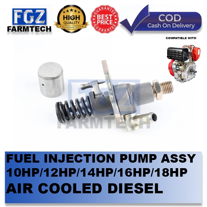 FUEL INJECTION PUMP ASSEMBLY 186F for AIR COOLED diesel engine 10HP ...