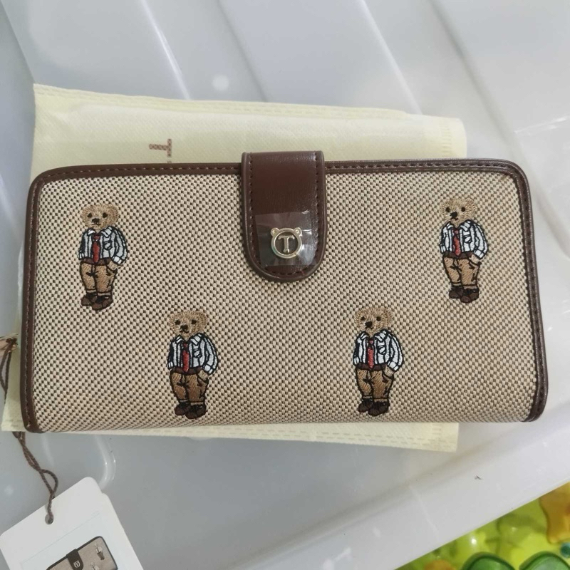 TTWN BEAR LONG WALLET | Shopee Philippines