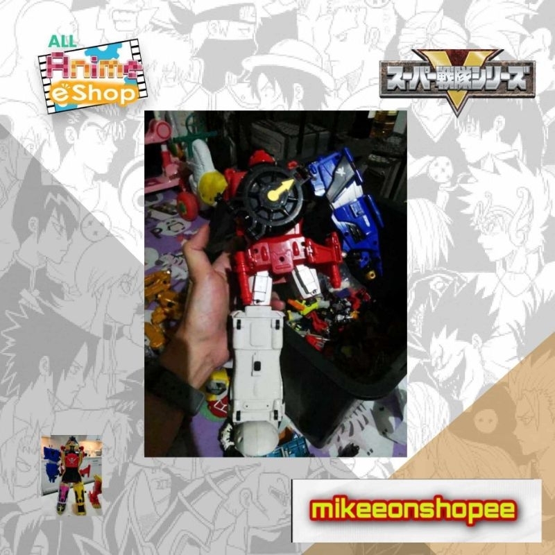 COD AUTHENTIC Power Ranger Super Megaforce Legendary Megazord Parts Set ...