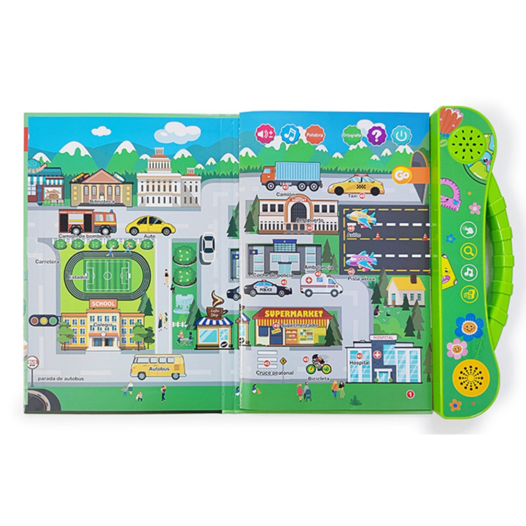 English Sound Board Book Interactive Talking Book Early Educational ...