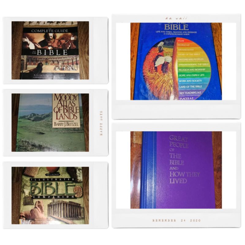 BIBLICAL REFERENCES (Illustrated) Shopee Philippines