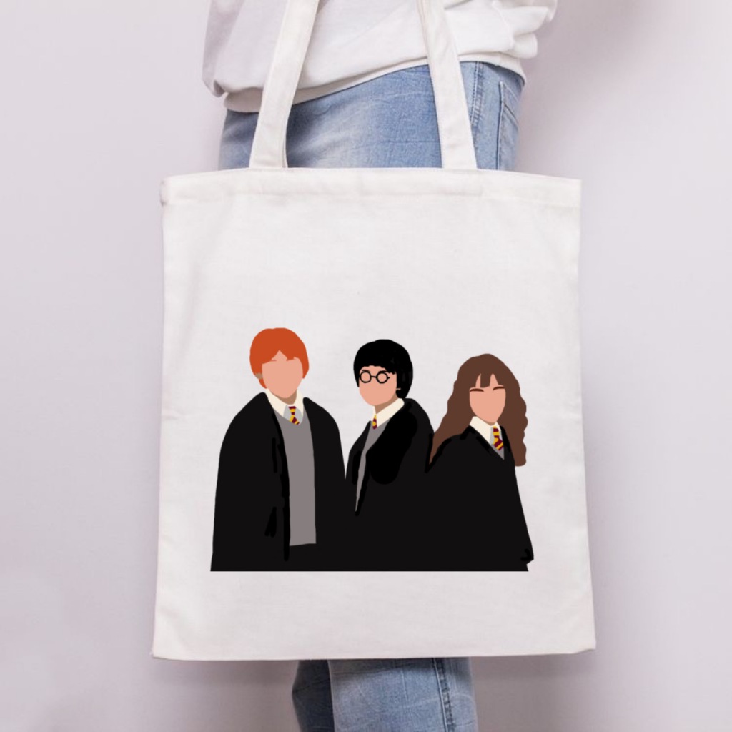 Harry potter canvas bag on sale