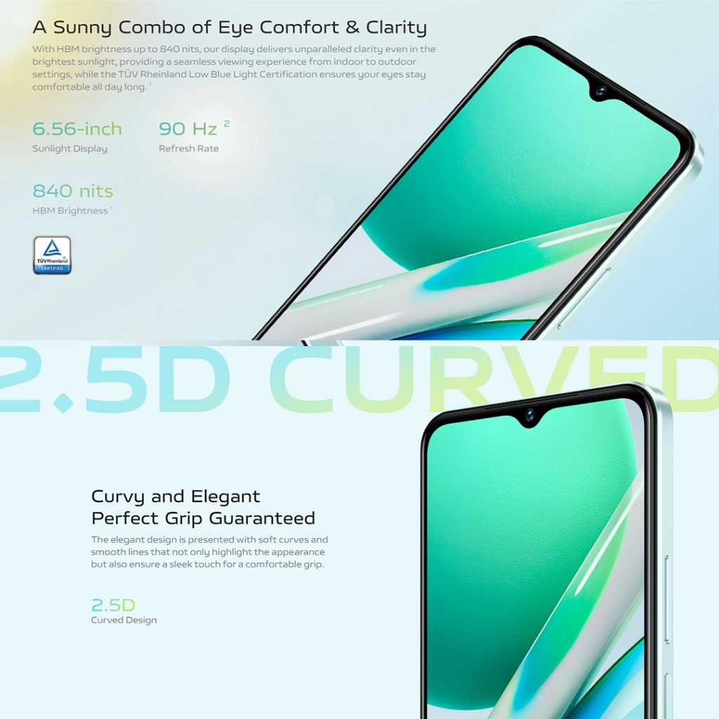 vivo Y18 Smartphone | 12GB+128GB / 16GB+256GB | Helio G85 Processor ...