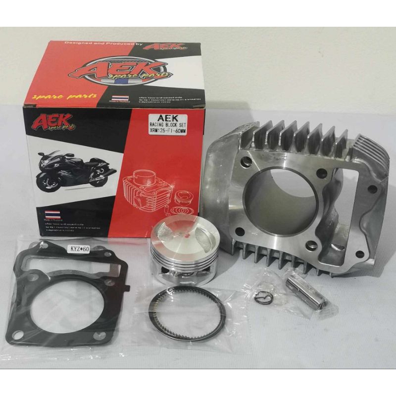 AEK RACING BLOCK SET FOR HONDA XRM125FI 60MM | Shopee Philippines