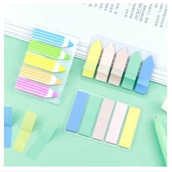 5 Bars Sticky Note Set: 100 Sheets (5x20pcs) | Shopee Philippines