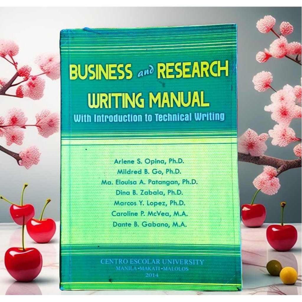 BUSINESS and RESEARCH WRITING MANUAL ( With Introduction to Technical ...