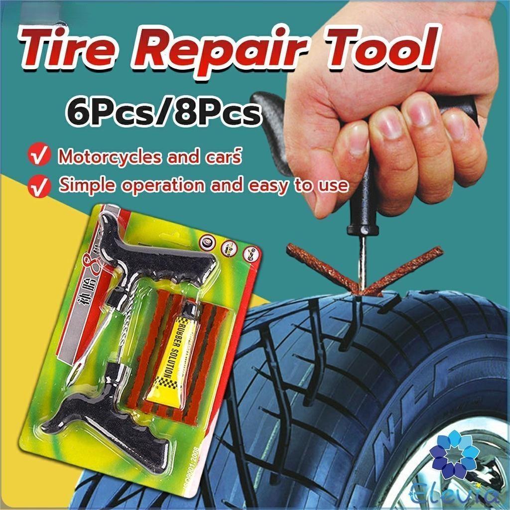 Tire repair kit Tire plug kit Tire puncture repair kit Reaming tool for  repair tire Rubber plug
