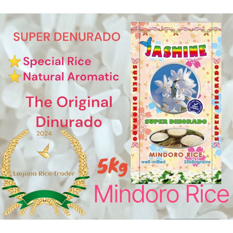 DENORADO RICE 5KG/Jasmine Rice - Mindoro DINORADO | Shopee Philippines