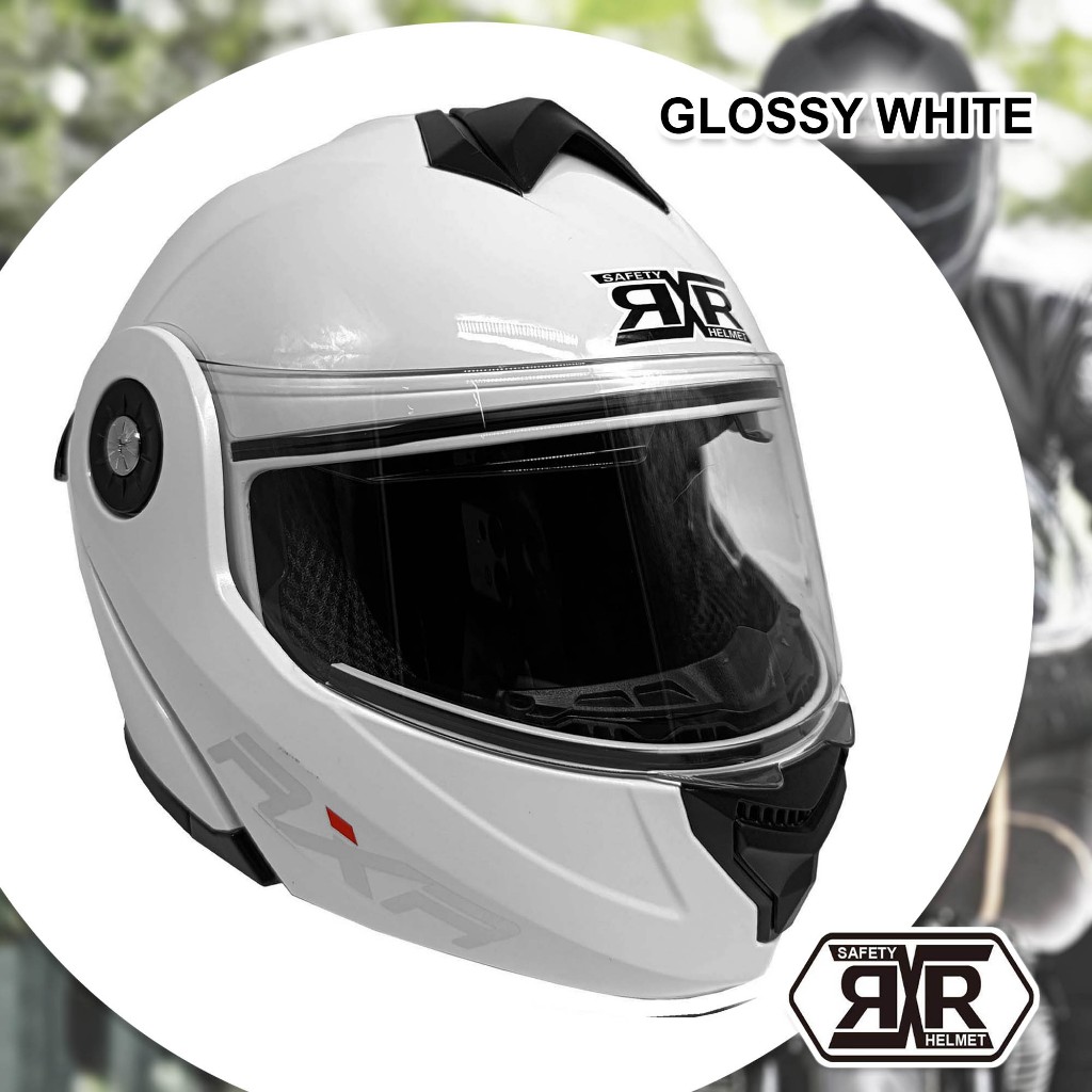 Motorcycle Helmet Casco Moto Hawk RXR Modular Dual Visor