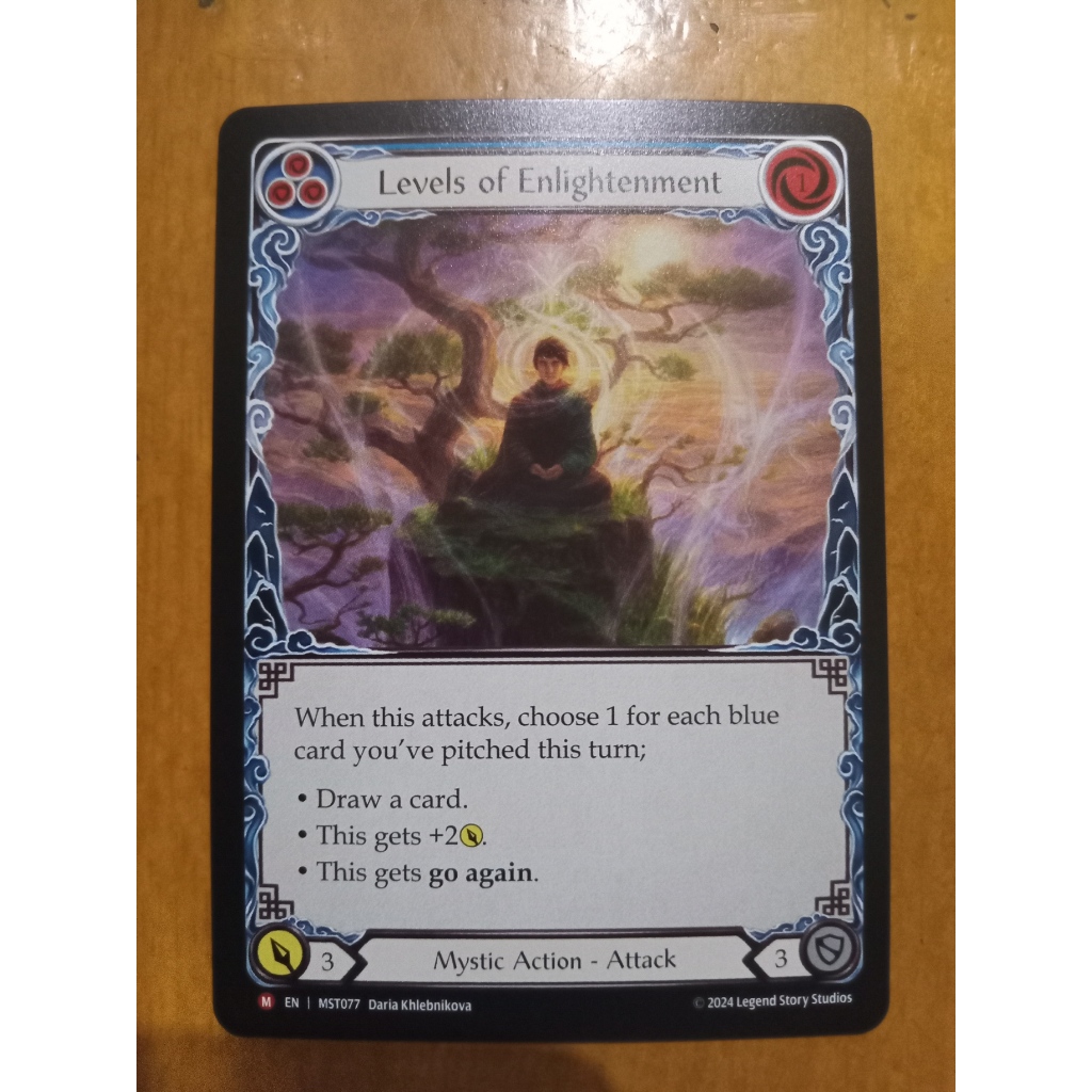 FAB Levels of Enlightenment Majestic Part the Mistveil MST Flesh and Blood  TCG English | Shopee Philippines