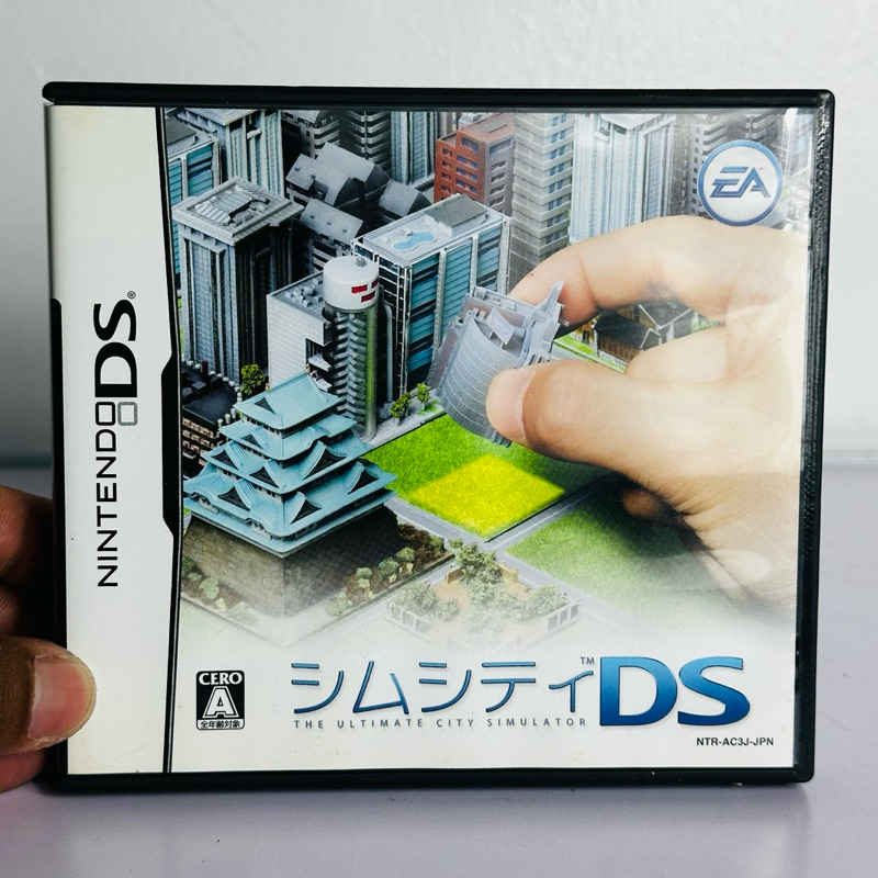 NINTENDO DS SIM CITY Japan Import Complete w/ Case & Manual The ...