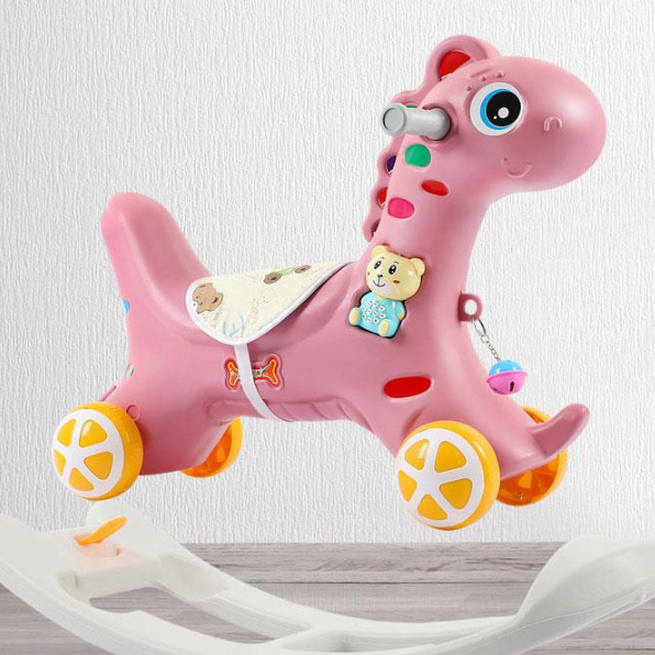 Go Play - 2in1 Rocking Horse Rider Push Car Rocker Pony Trojan Toys ...