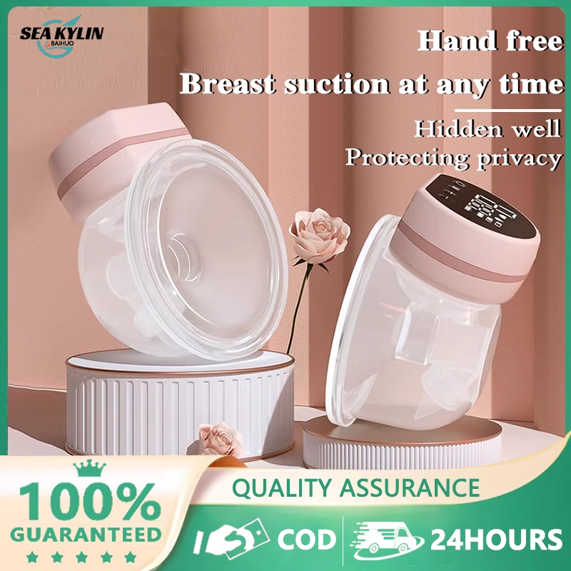 Wearable breast pump electric hands-free breast milk automatic wearable ...