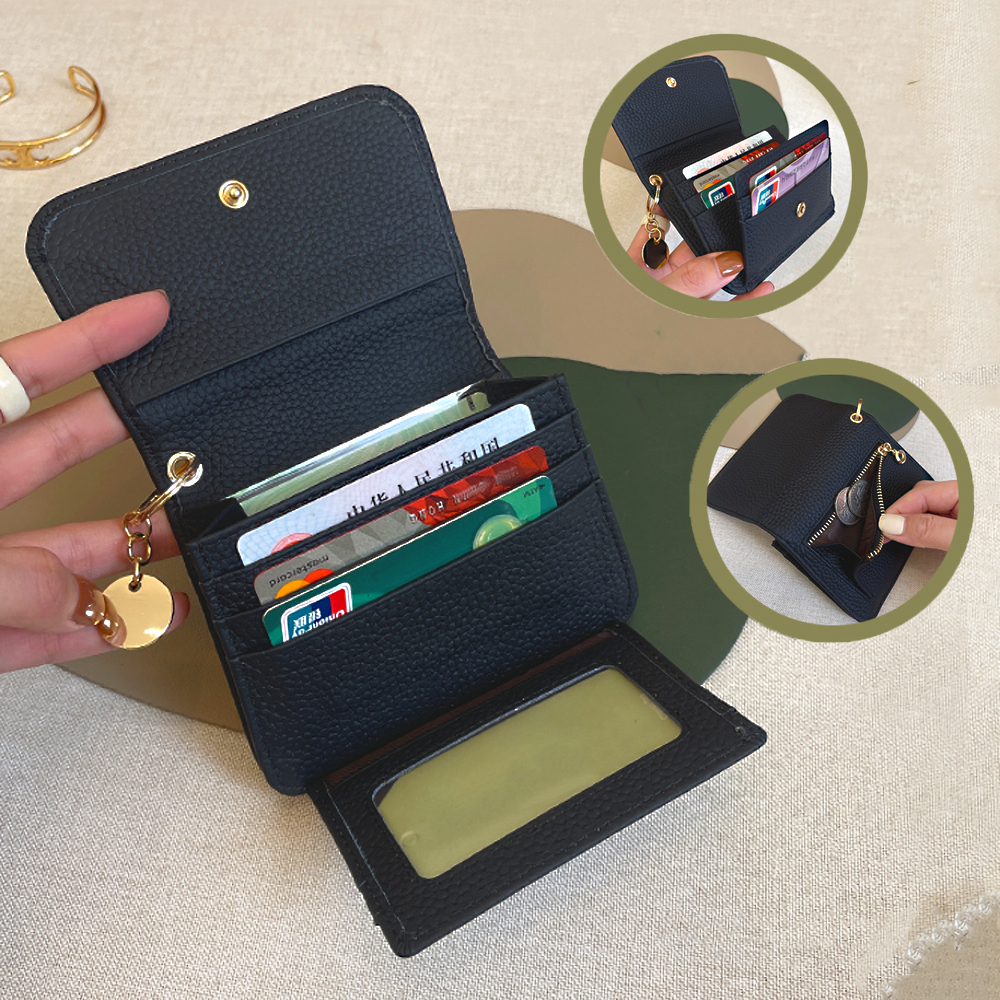 Fashion Sweet Women Wallet Foldable Multifunctional Convenient Cash ...