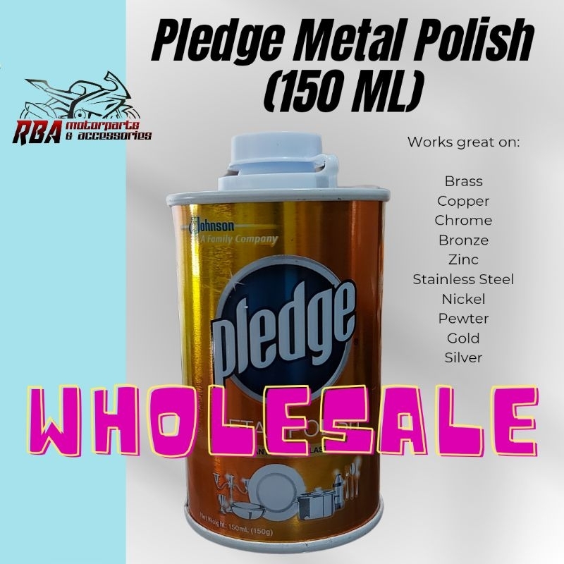 PLEDGE METAL POLISH (1 BOX OF 24PCS) Shopee Philippines