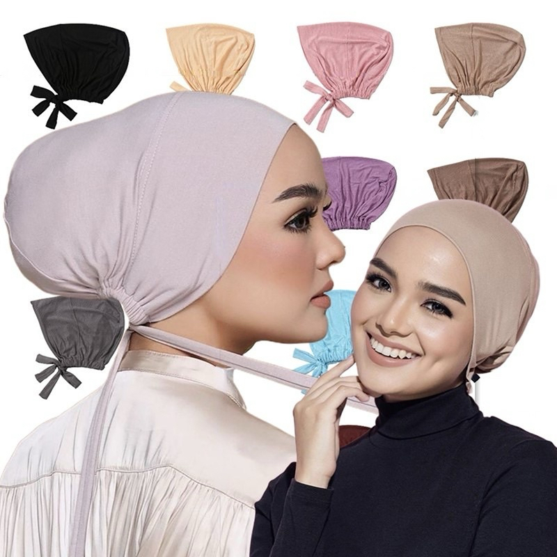 INNER SNOW CAP WITH TIE | Shopee Philippines