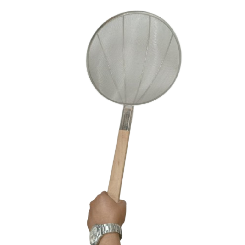 Strainer Sagap Large 28cm Diameter Fine Mesh with Wooden Handle ...
