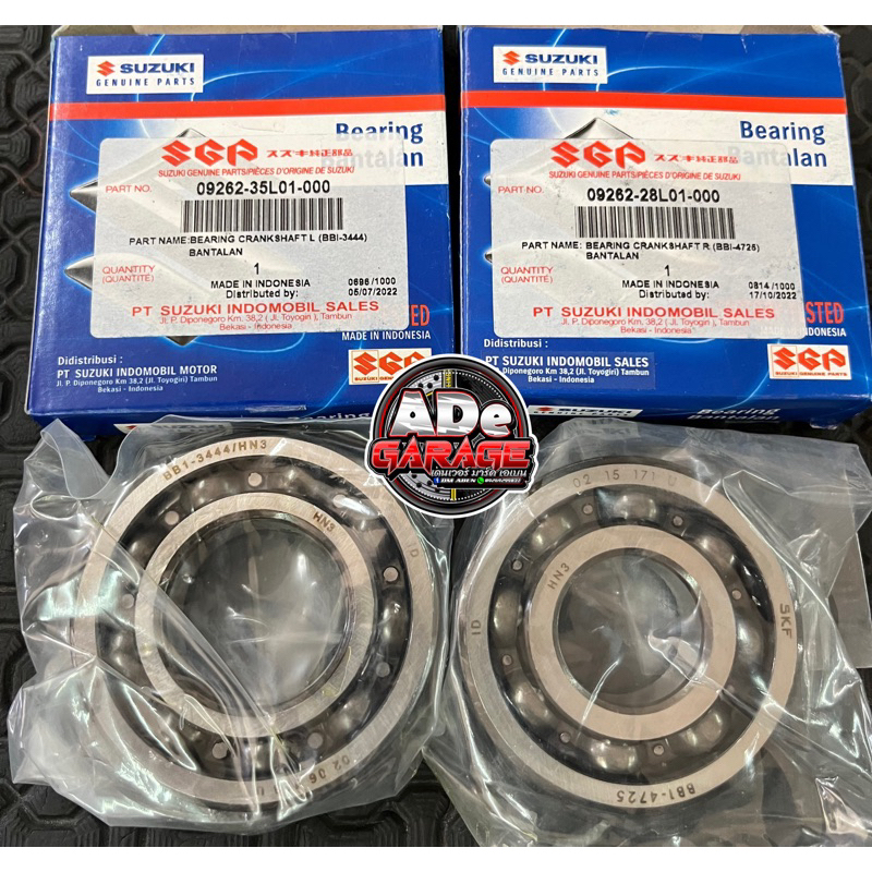 SGP CrankShaft Side Bearings Raider 150 Carb (Suzuki Genuine) | Shopee ...