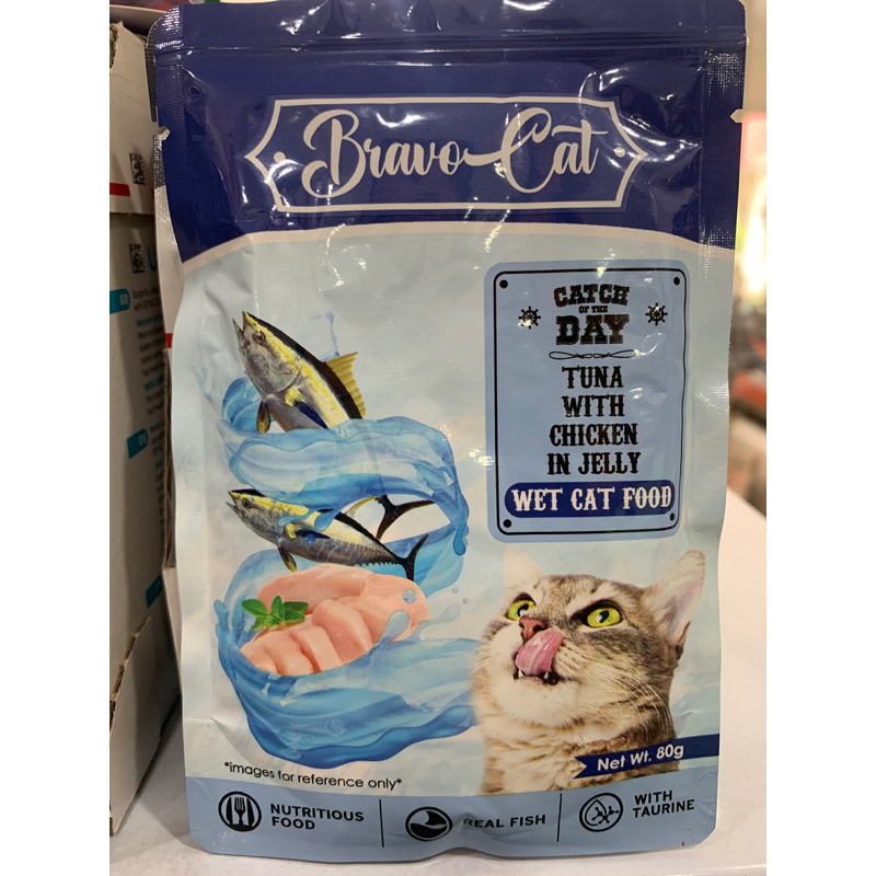 Bravo Cat Pouch Wet Cat Food 80g Shopee Philippines