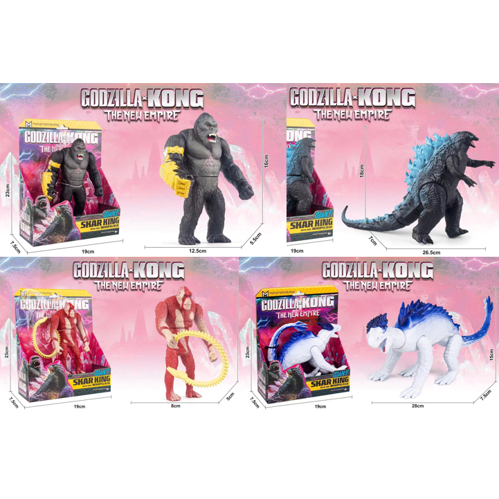 Godzilla vs Kong - King of Monsters, The New Empire, Kaiju, Titans ...