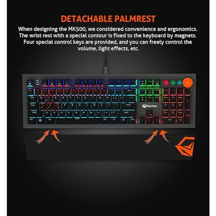 MK500 MECHANICAL KEYBOARD | Shopee Philippines